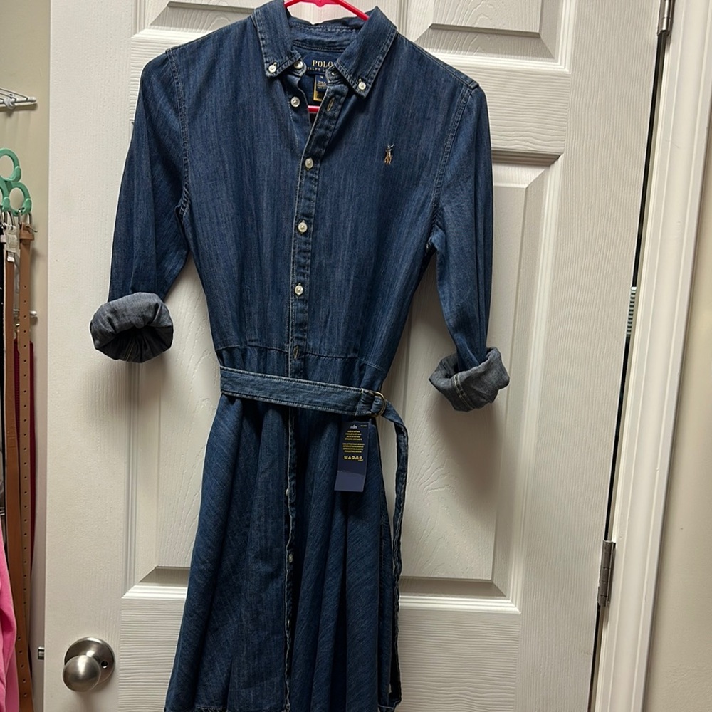 Polo Ralph Lauren Denim Shirt Dress